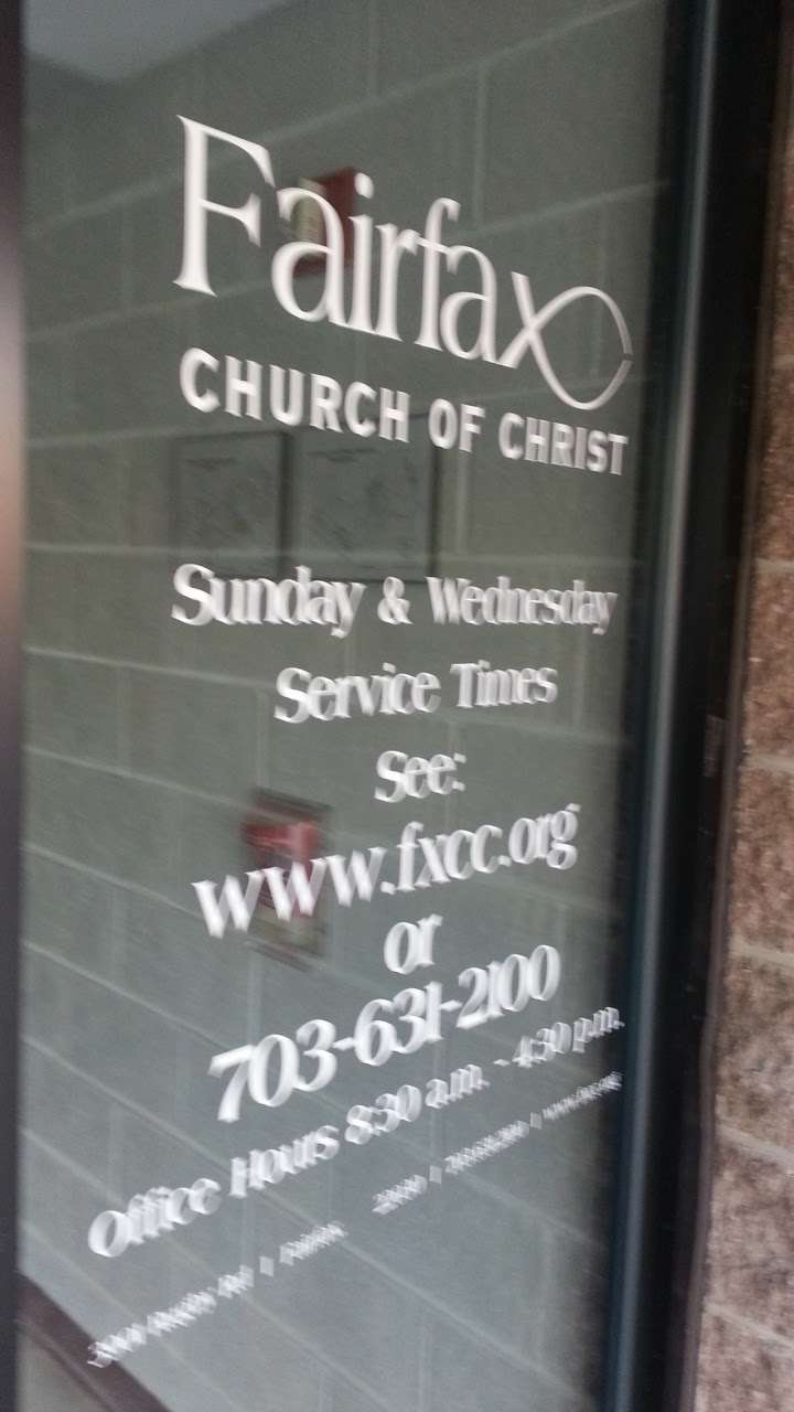 Fairfax Church of Christ | 3901 Rugby Rd, Fairfax, VA 22033 | Phone: (703) 631-2100