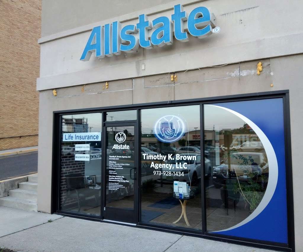 Timothy K Brown: Allstate Insurance | 34 Styertown Rd, Clifton, NJ 07012, USA | Phone: (973) 928-1434