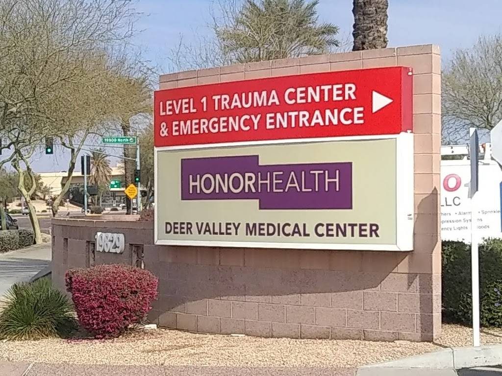 HonorHealth Deer Valley Medical Center | 19829 N 27th Ave, Phoenix, AZ 85027, USA | Phone: (623) 879-6100