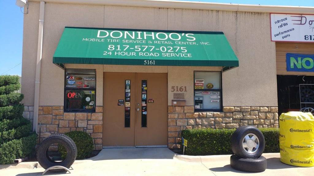 Donihoos Tire Service | 5161 Broadway Ave, Fort Worth, TX 76117, USA | Phone: (817) 834-6474