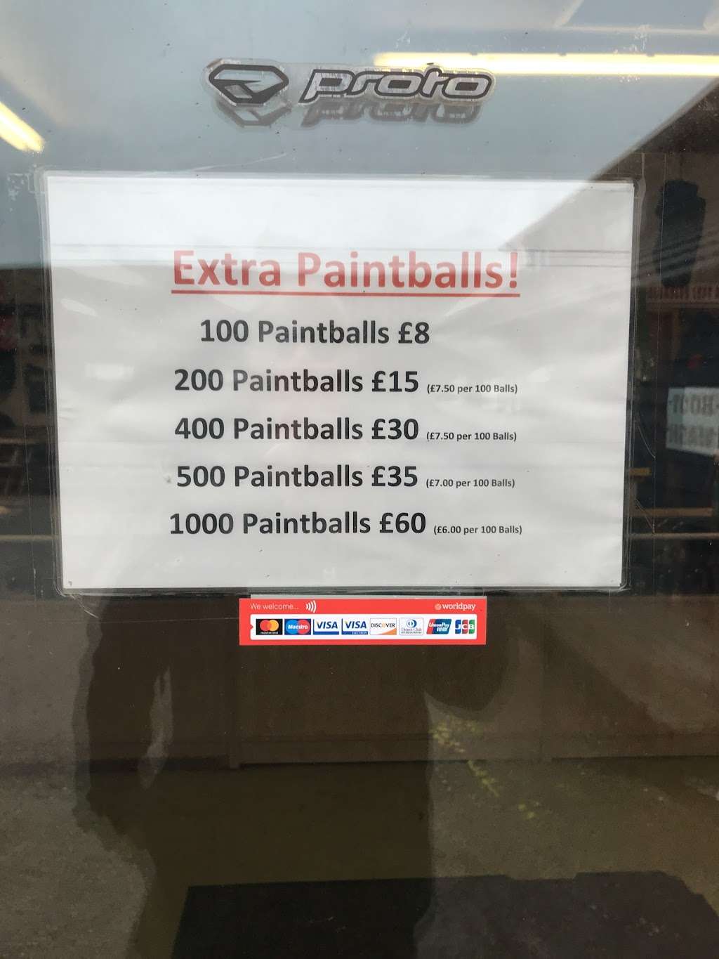 The Paintball Shop | Ongar Rd, Abridge, Romford RM4 1AA, UK | Phone: 01708 688517