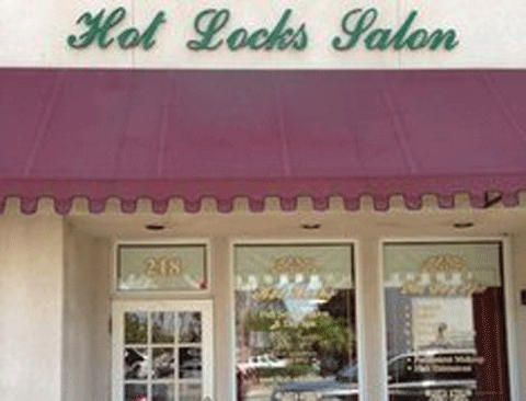 Hot Locks Salon and Day Spa | 218 Orange St, Redlands, CA 92373, USA | Phone: (909) 792-8912