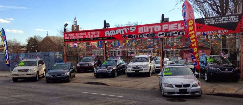 Amans Auto Field | 70-20 Queens Blvd, Woodside, NY 11377, USA | Phone: (718) 639-2626