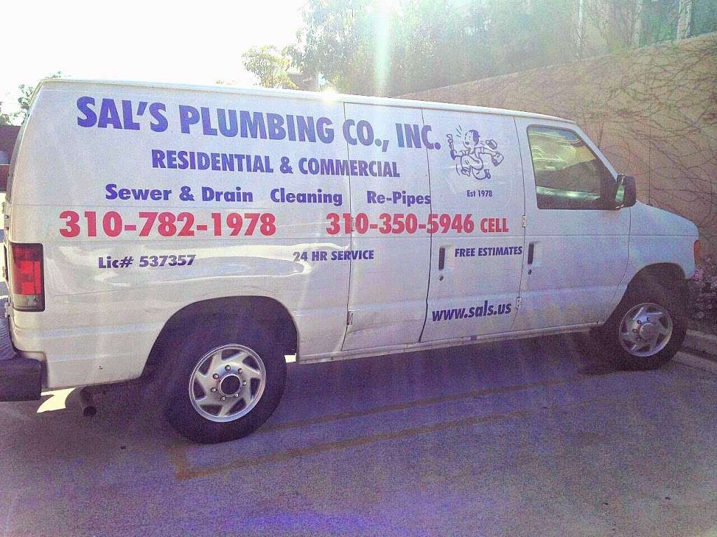 Sals Plumbing Inc. | 20602 Normandie Ave, Torrance, CA 90502, USA | Phone: (310) 692-4183