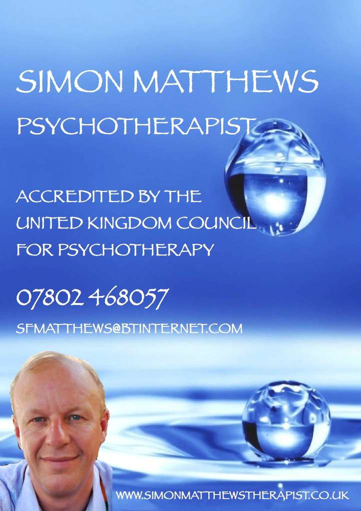 Simon Matthews Psychotherapy & Counselling | 40 Freshfield Bank, Forest Row RH18 5HG, UK | Phone: 07802 468057