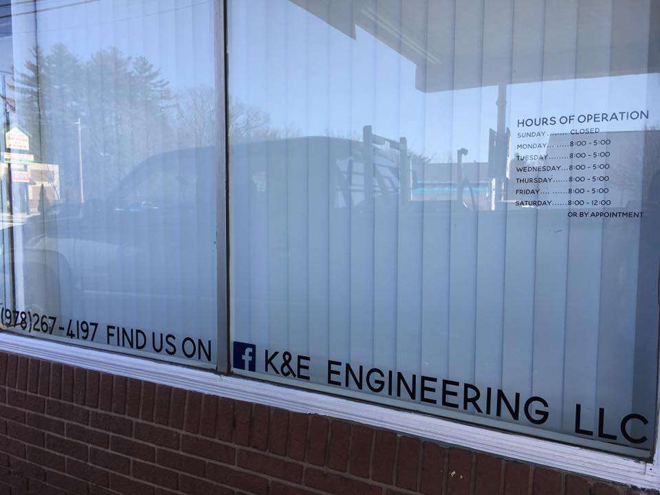 K&E Engineering, LLC | 324 Main St, Wilmington, MA 01887, USA | Phone: (978) 267-4197