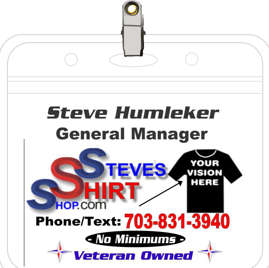 Stevesshirtshop.Com | 2216, 12000 Park Shore Ct, Woodbridge, VA 22192 | Phone: (703) 831-3940