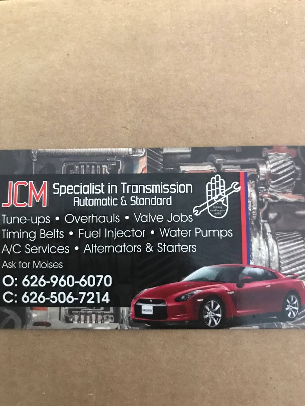 JCM transmission and auto repair | 13939, Baldwin Park, CA 91706, USA | Phone: (626) 960-6070