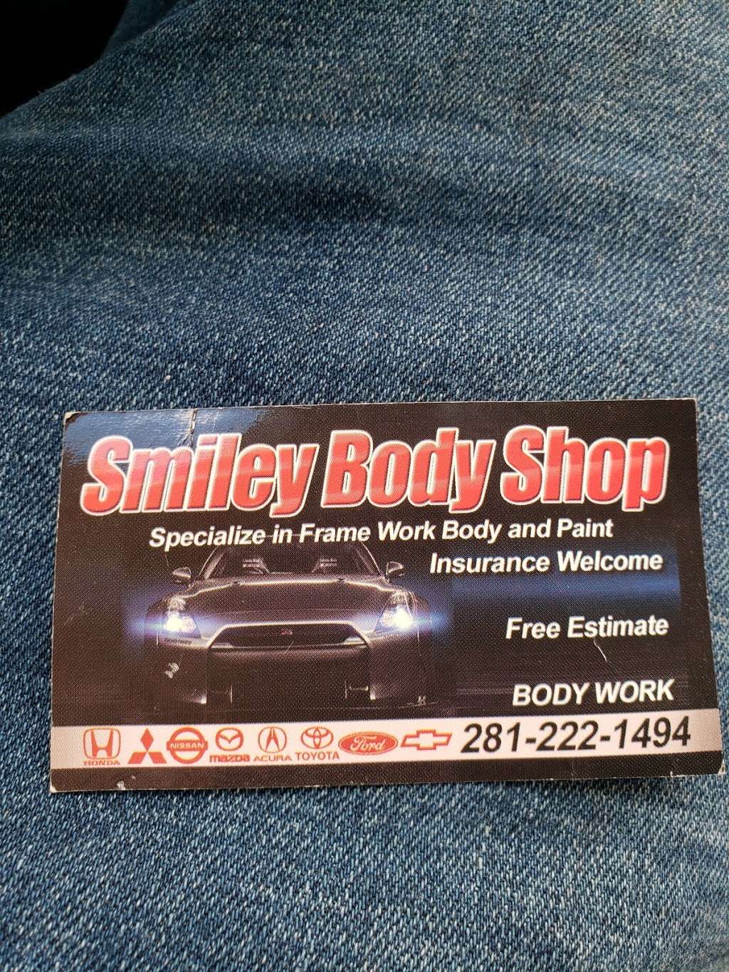 Smiley bodyshop | 24111 Park Gwen Dr, Spring, TX 77373 | Phone: (281) 222-1494