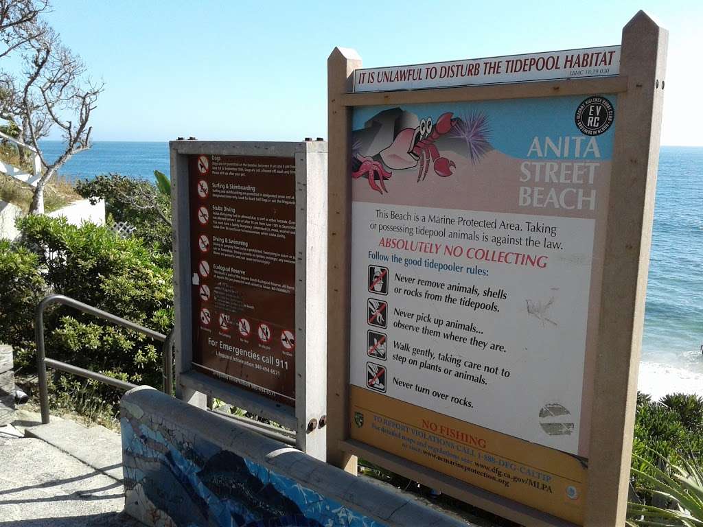 Anita Street Beach | 120 Anita St, Laguna Beach, CA 92651, USA