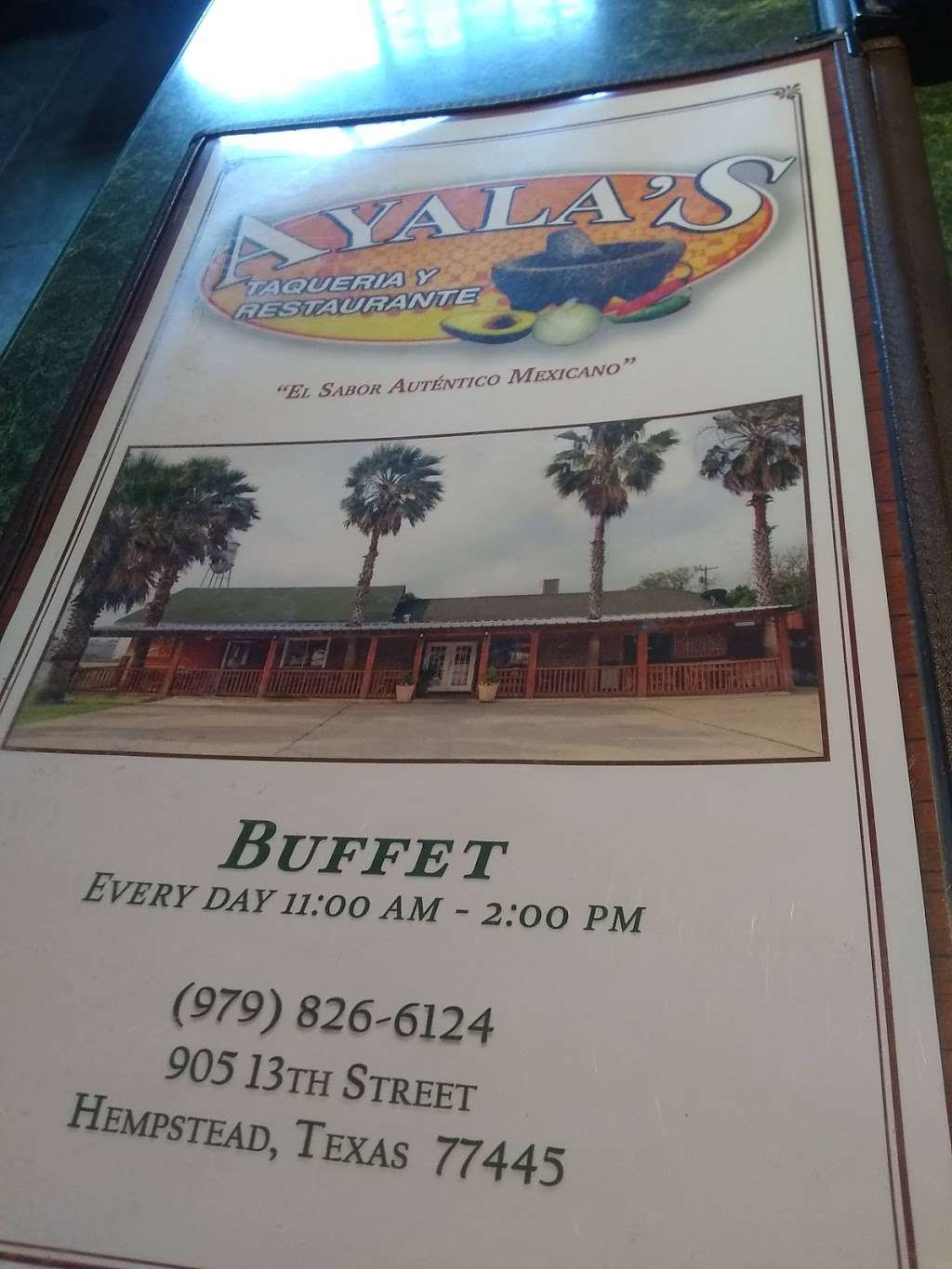 Ayalas mexican food | 905 13th St, Hempstead, TX 77445, USA | Phone: (979) 826-6124