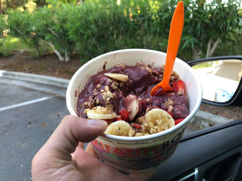 Vitality Bowls Santa Clara | 3555 Monroe St #70, Santa Clara, CA 95051 | Phone: (408) 249-0699