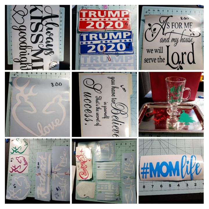 Moms Decals and Crafts | 900 Autumn Hills Dr Lot 27, Avilla, IN 46710, USA | Phone: (260) 213-6388