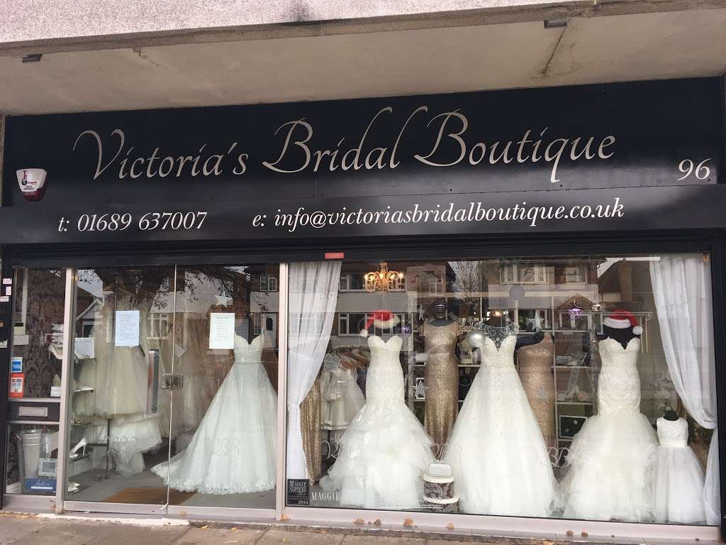 Victorias Bridal boutique Ltd | 96 Crofton Ln, Orpington BR5 1HD, UK | Phone: 01689 637007
