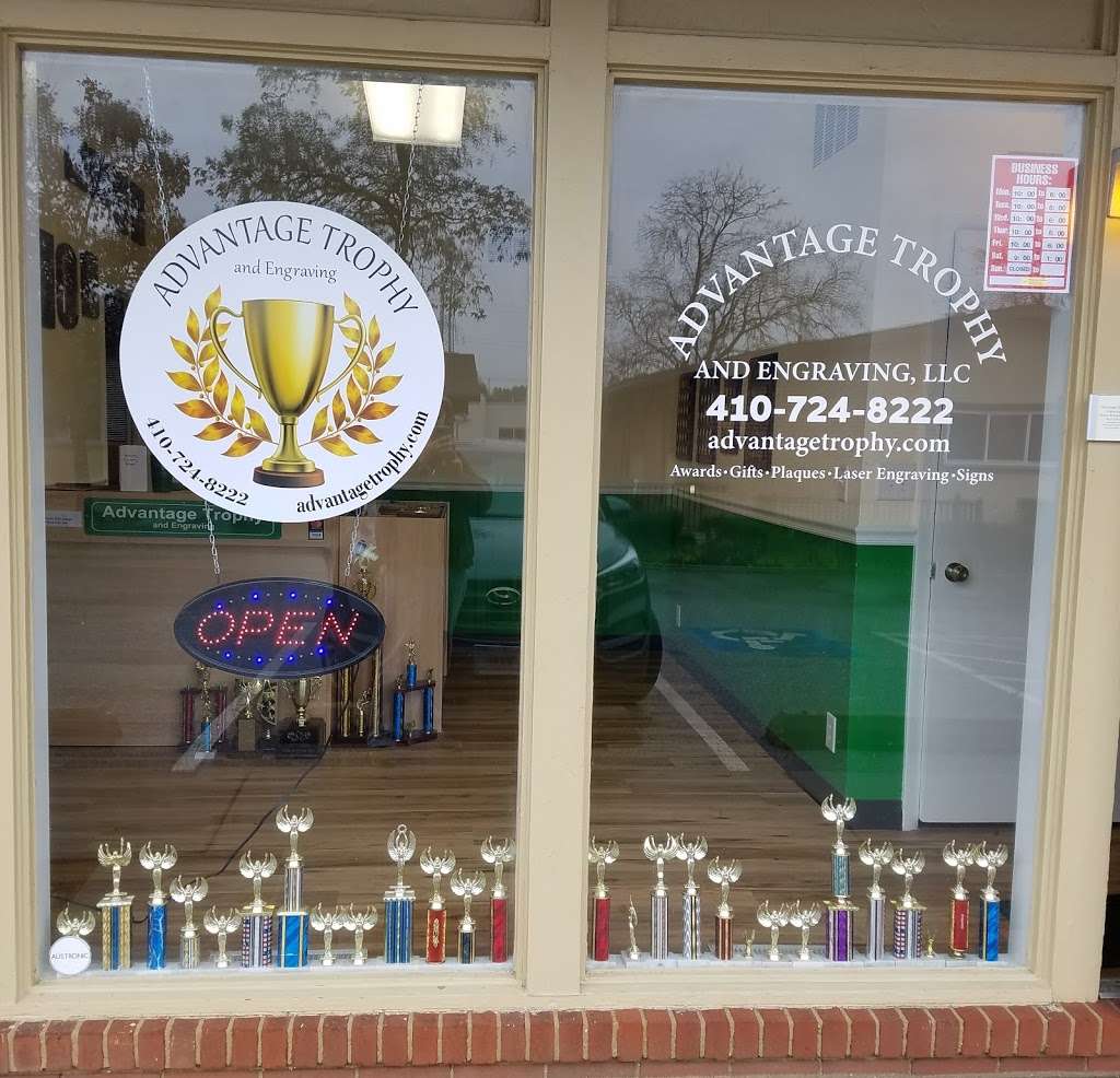 Advantage Trophy and Engraving, LLC | 9051 Baltimore National Pike Suite 2B, Ellicott City, MD 21042 | Phone: (410) 724-8222
