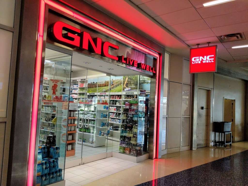 GNC | 3200 East Airfield Dr Gate A28 Column 097f, DFW Airport, TX 75261 | Phone: (972) 973-7356