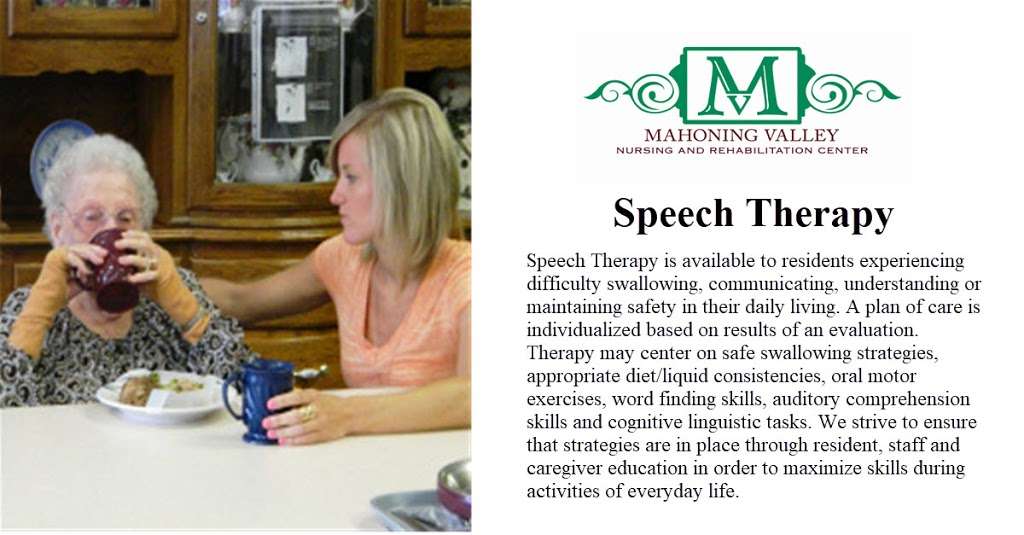 Mahoning Valley Nursing & Rehabilitation Center | 397 Hemlock Dr, Lehighton, PA 18235, USA | Phone: (570) 386-5522