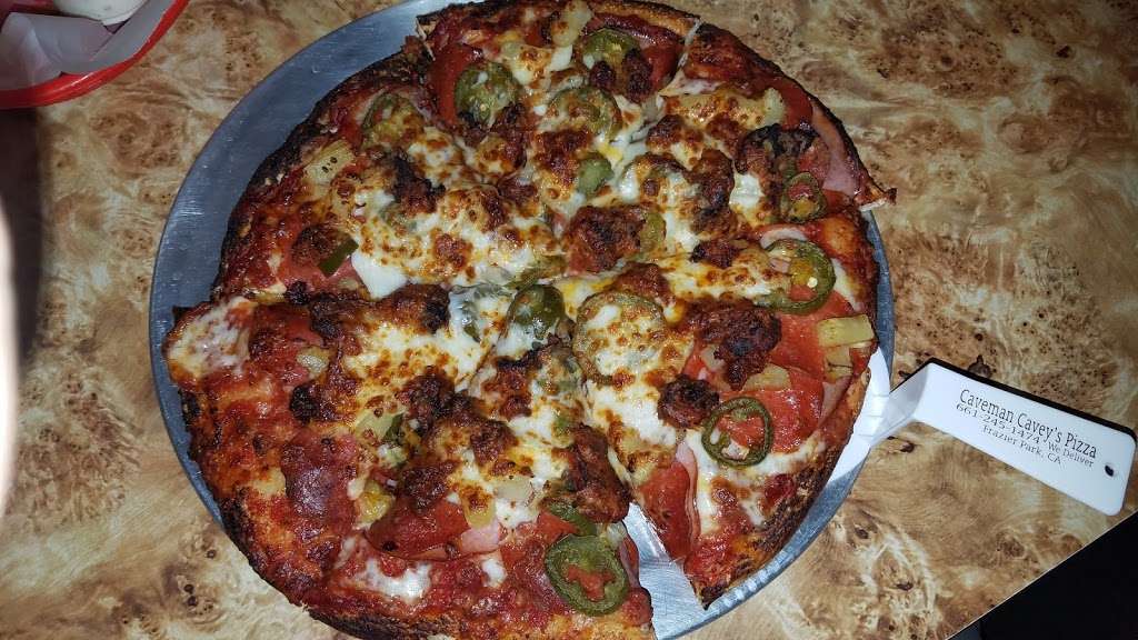 Caveman Caveys Pizza | 3620 Mt Pinos Way #107, Frazier Park, CA 93225, USA | Phone: (661) 245-1474