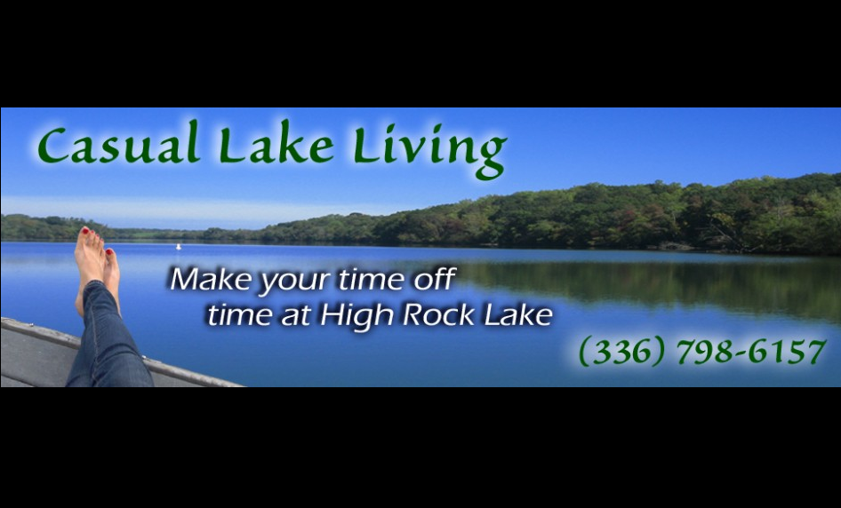 Casual Lake Living | 8225 Linwood-Southmont Rd, Lexington, NC 27292, USA | Phone: (336) 798-6157