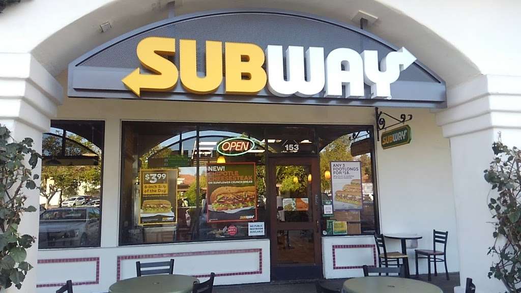 Subway Restaurants | 31882 Del Obispo St Suite 153, San Juan Capistrano, CA 92675, USA | Phone: (949) 493-0071