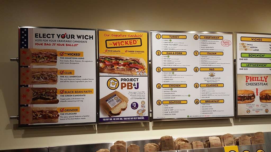 Which Wich Superior Sandwiches | 391 S Barrington Rd, Schaumburg, IL 60193, USA | Phone: (630) 855-9048