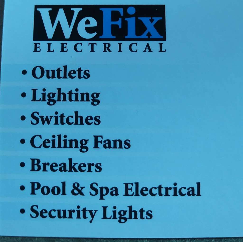 Wefixelectric | Lancaster, CA 93534, USA | Phone: (661) 485-0933