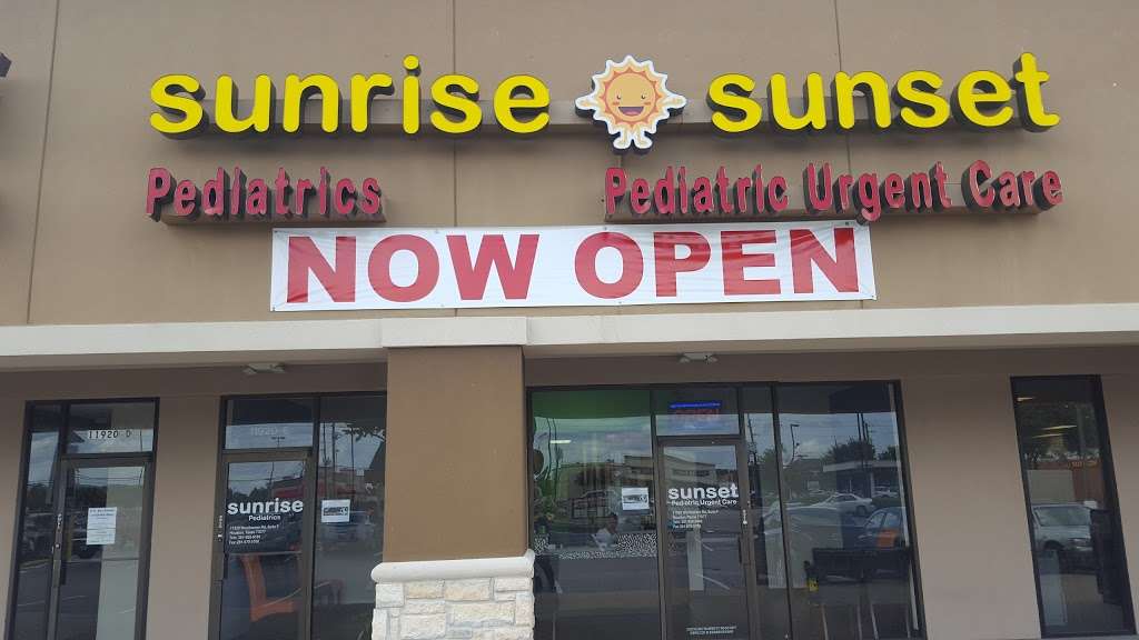 Sunrise Pediatrics | 11920 Westheimer Rd suite e, Houston, TX 77077, USA | Phone: (281) 679-6165