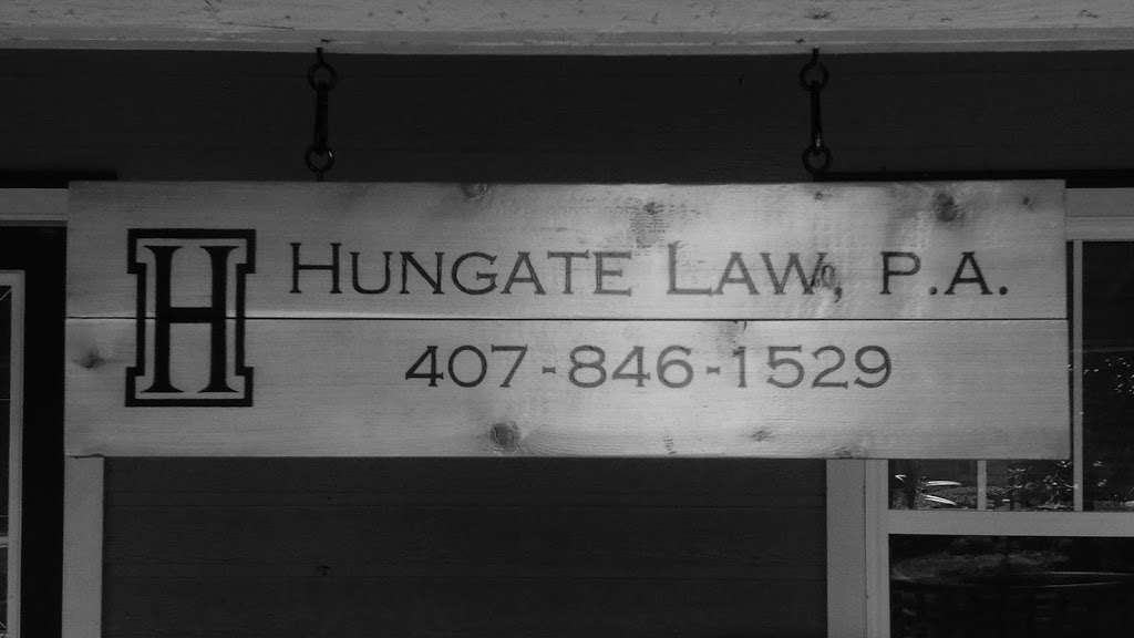 Hungate Law, P.A. | 122 S Rose Ave, Kissimmee, FL 34741 | Phone: (407) 846-1529