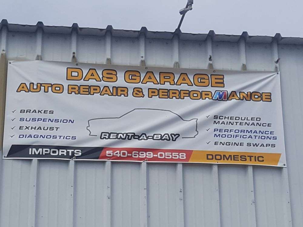 Das Garage | 151 Chatham Heights Rd #103, Fredericksburg, VA 22405, USA | Phone: (540) 699-0558