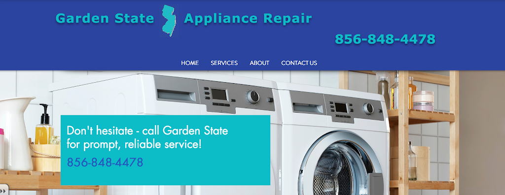 Garden State Appliance Repair | 140 Vanderbilt Ave, Woodbury Heights, NJ 08097, USA | Phone: (856) 848-4478