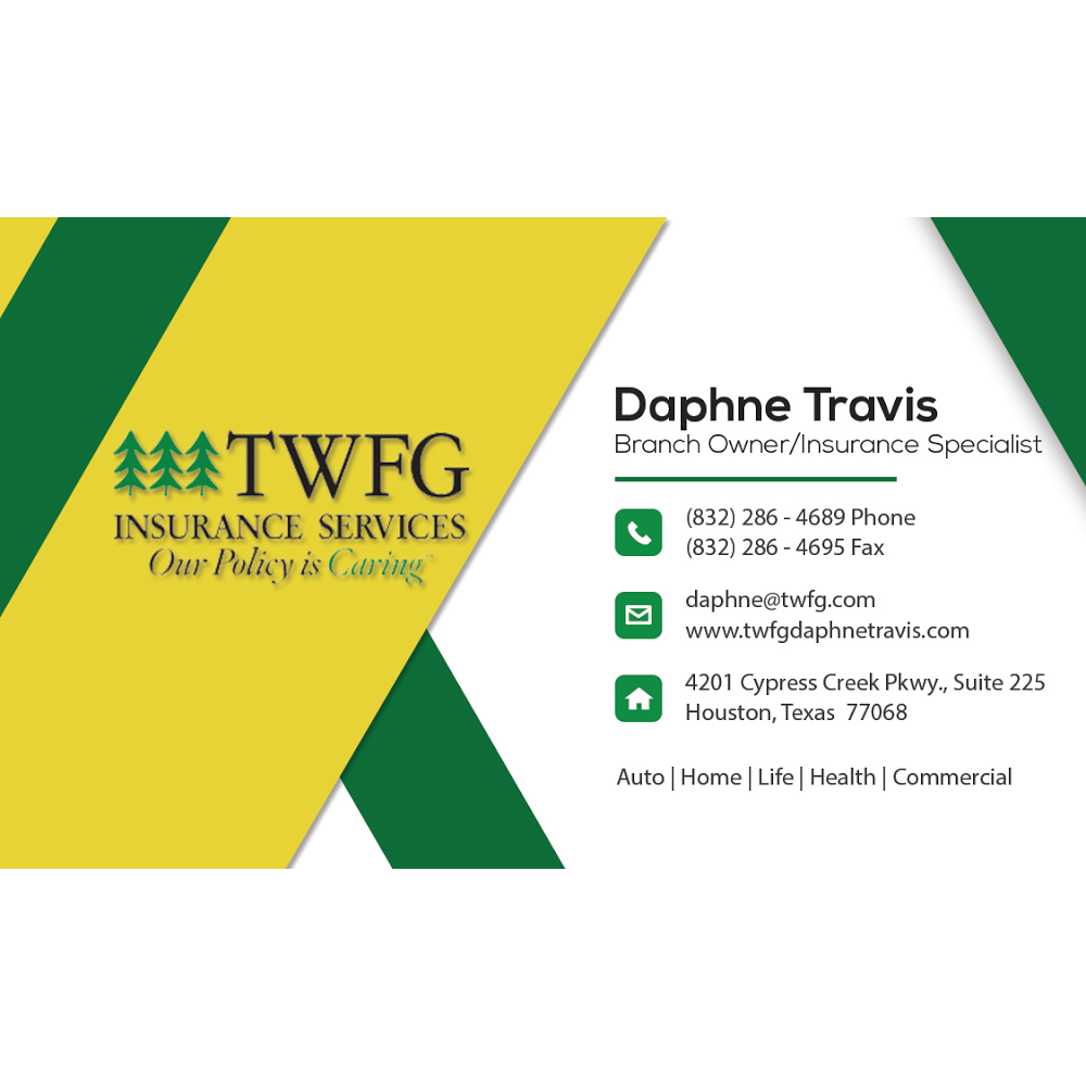 TWFG/Travis Professional Services | 14550 Torrey Chase Blvd Suite 255, Houston, TX 77014, USA | Phone: (832) 286-4689