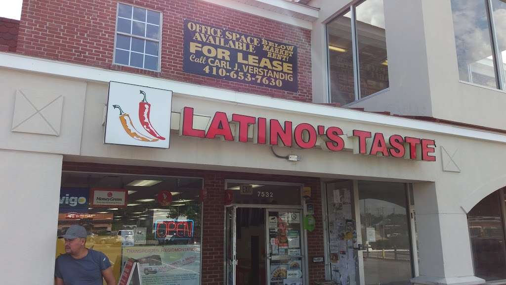 Latinos Taste | 7532 Ritchie Hwy, Glen Burnie, MD 21061, USA | Phone: (410) 424-2188