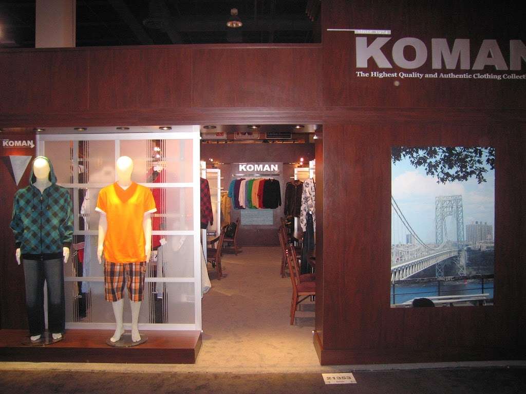 Koman Sportswear Inc | 380 North St, Teterboro, NJ 07608, USA | Phone: (201) 438-2211