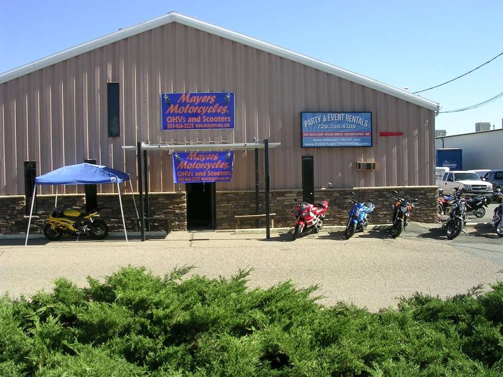 Mayers Motorcycles, OHVs and Scooters | 2795 Industrial Ln, Broomfield, CO 80020, USA | Phone: (303) 466-3225