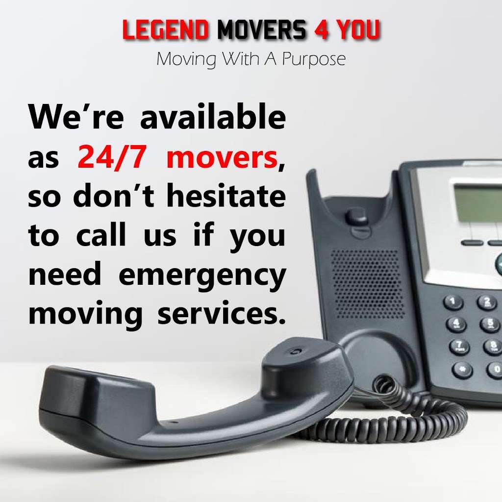 Legend Movers 4 You - Affordable Mover, Residential & Commercial | 1308 Rose Blvd, Orlando, FL 32839, USA | Phone: (407) 308-9377