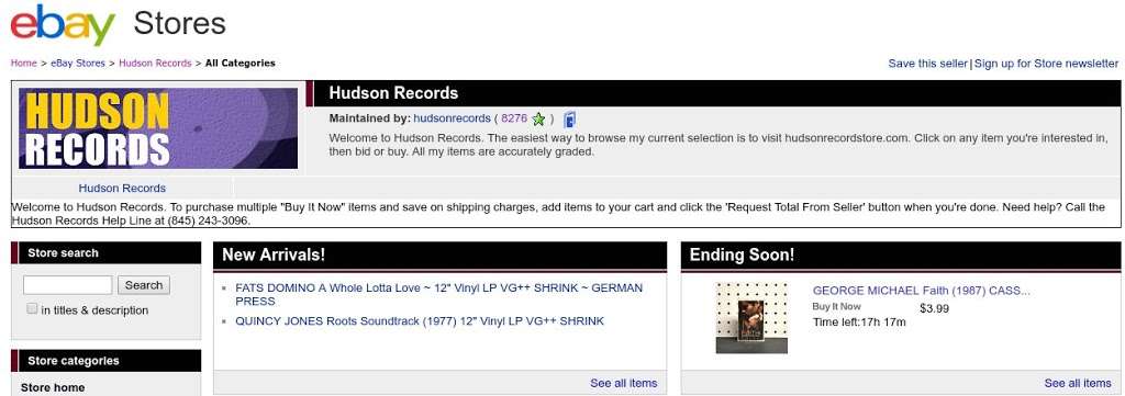 Hudson Records (we BUY record collections) | 5 Park Hill Dr, New Windsor, NY 12553, USA | Phone: (845) 391-3510