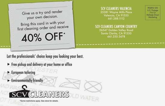 SCV Cleaners | 26547 Golden Valley Rd, Santa Clarita, CA 91350, USA | Phone: (661) 255-3678