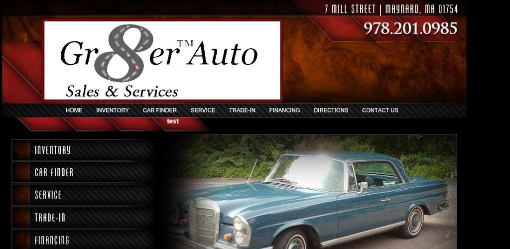 Greater Auto Sales & Services | 7 Mill St # R, Maynard, MA 01754, USA | Phone: (978) 201-0985