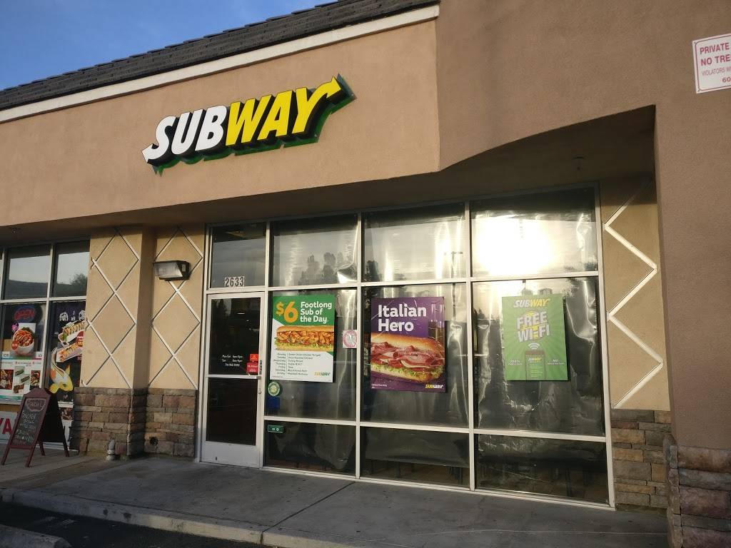 Subway | 2633 W Edinger Ave Suite 200, Santa Ana, CA 92704, USA | Phone: (714) 966-3050