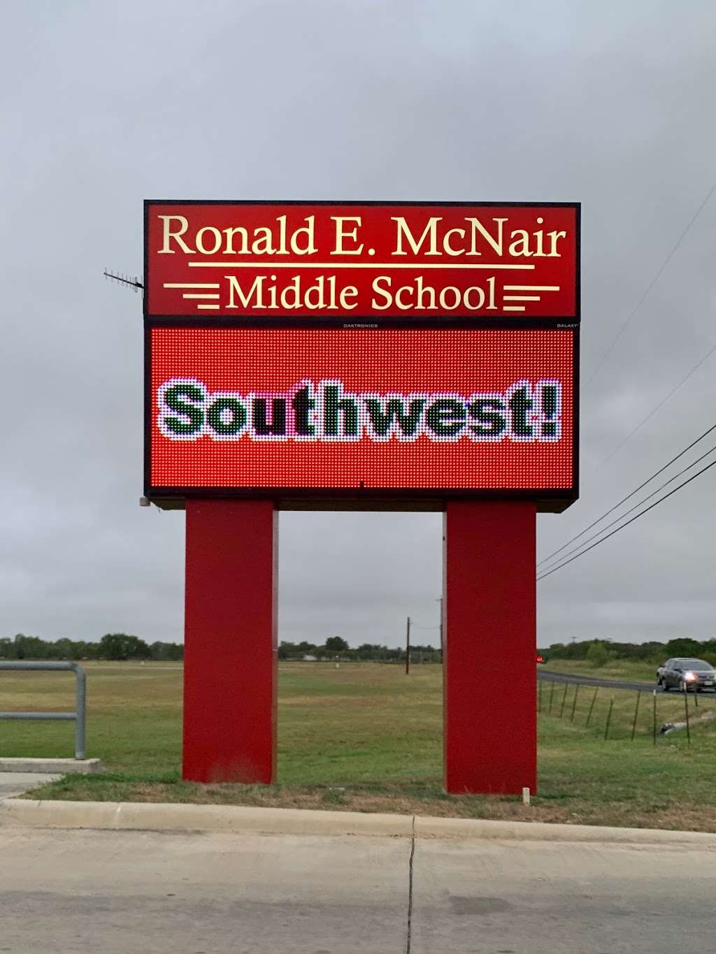 Ronald McNair Middle School | 11553 Old Pearsall Rd, Atascosa, TX 78002, USA | Phone: (210) 622-4480