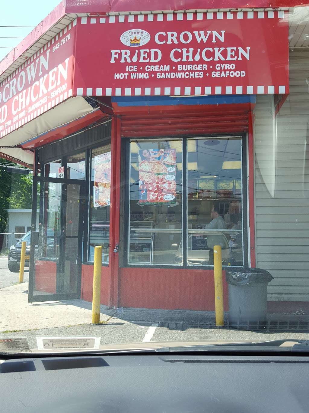 Crown Fried Chicken | 1522 Straight Path, Wyandanch, NY 11798, USA | Phone: (631) 920-5200