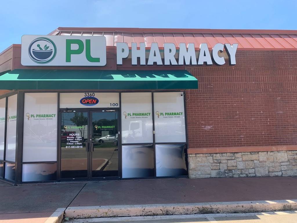 PL Pharmacy | 3360 Matlock Rd STE 100, Arlington, TX 76015, USA | Phone: (817) 583-6816