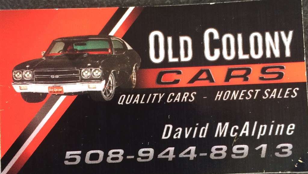 Old Colony Cars | 350 Old Colony Rd, Norton, MA 02766, USA | Phone: (508) 944-8913