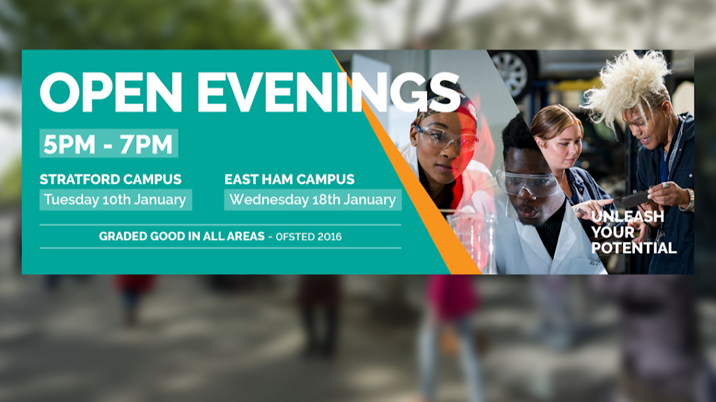 Newham College - East Ham Campus | High St S, London E6 6ER, UK | Phone: 020 8257 4000