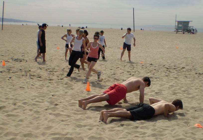 Fit Club Beach Boot Camp | 2400 Ocean Front Walk, Santa Monica, CA 90405, USA | Phone: (310) 452-1618