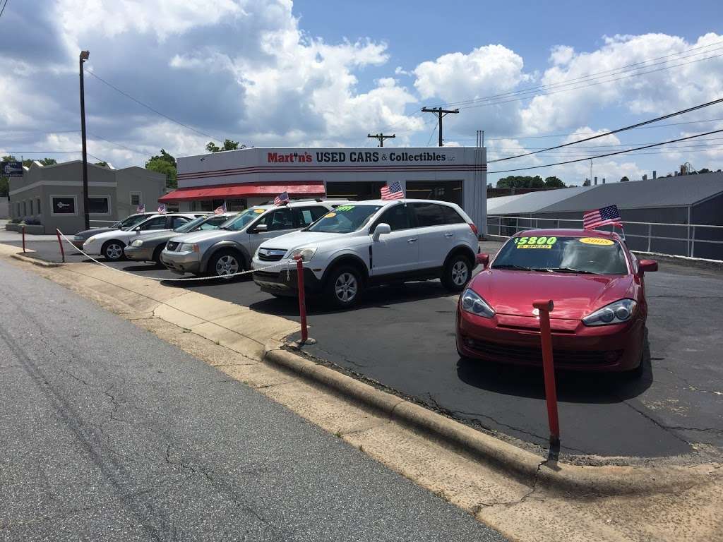 Martins Used Cars & Collectibles LLC | 1097 3rd Ave Dr NW, Hickory, NC 28601 | Phone: (828) 419-4604