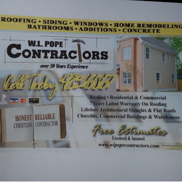 W L Pope Contractors | 2403 Hartford St, Portsmouth, VA 23707, USA | Phone: (757) 483-6067