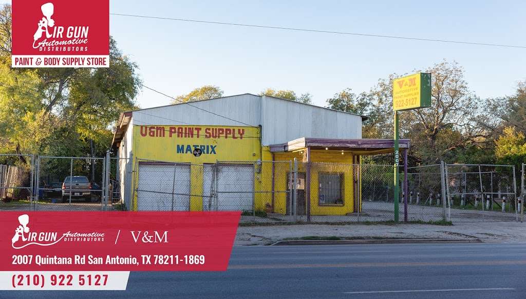 V & M Paint Supplies / Airgun Automotive Distributors | 2007 Quintana Rd, San Antonio, TX 78211 | Phone: (210) 922-5127