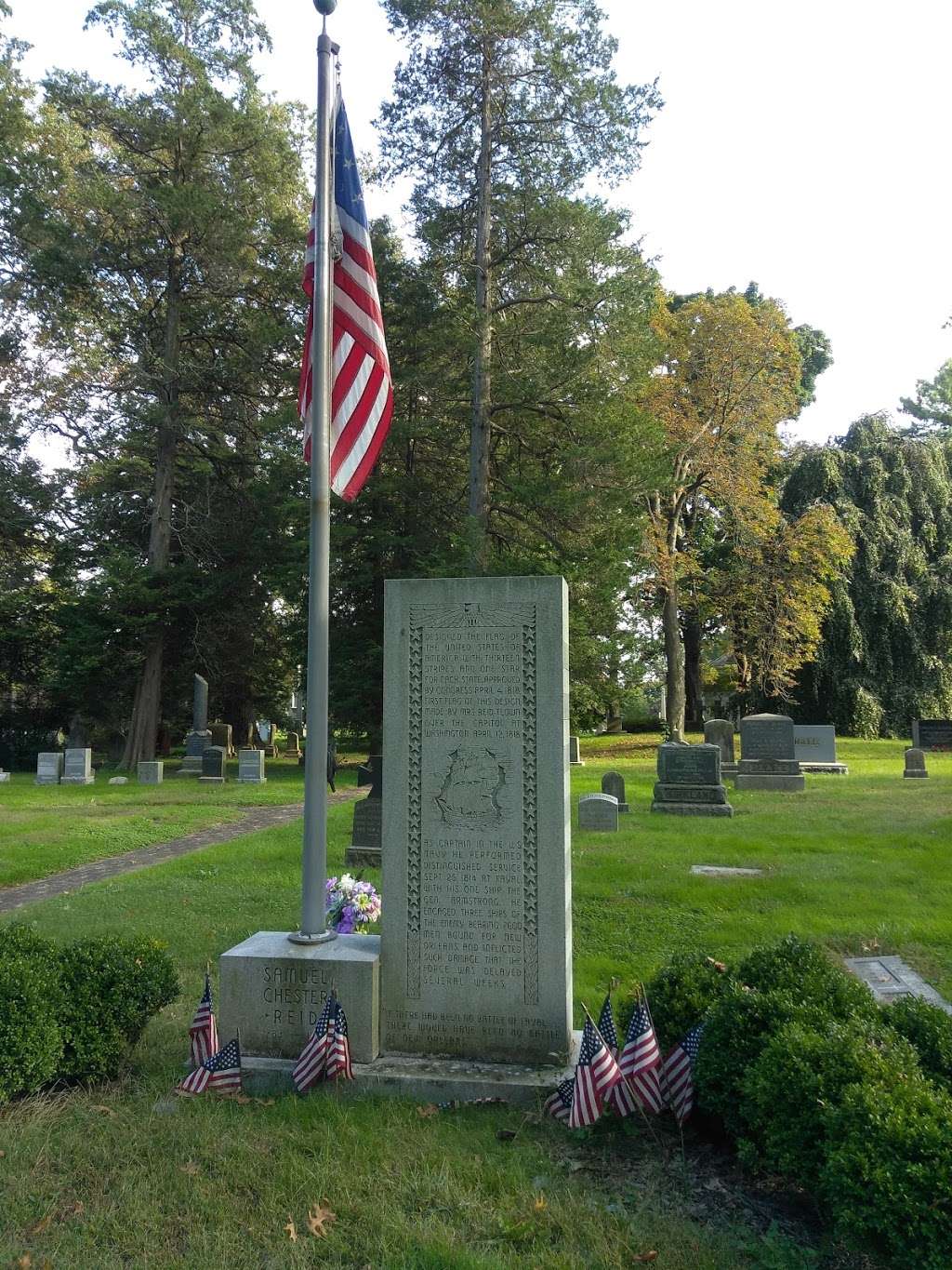 Memorial Of Samuel Chester Reid | Brooklyn, NY 11218, USA
