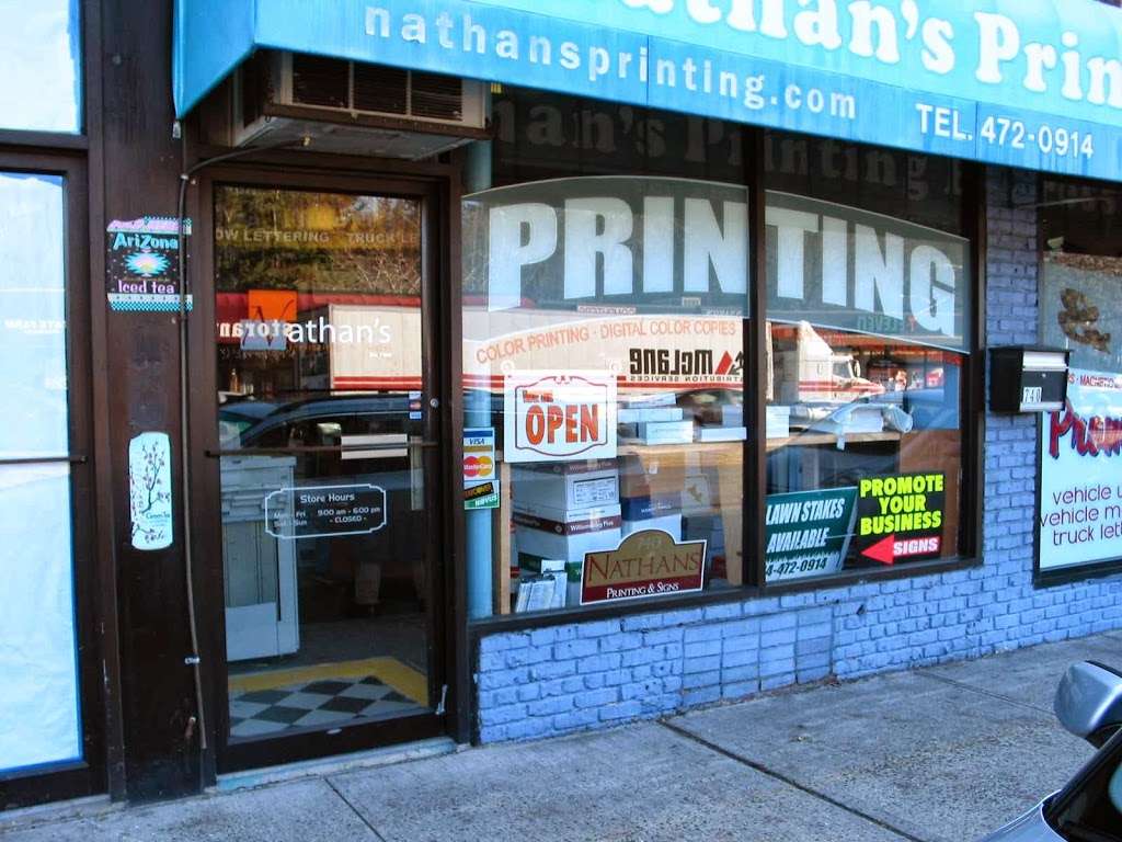 Nathans Printing & Sign Co. | 740 Central Park Ave, Scarsdale, NY 10583 | Phone: (914) 472-0914